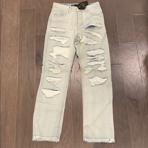 Maje jeans! New, tags on. Originally $355.